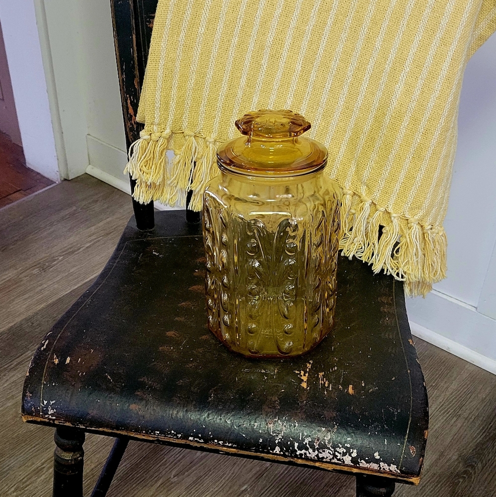 Vintage Glass Canister